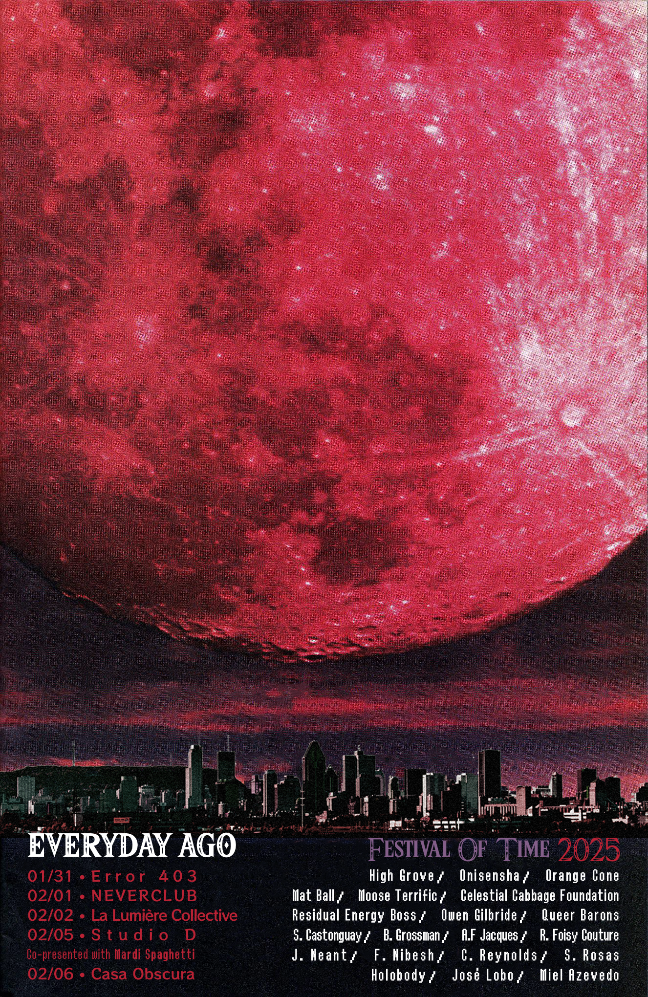 Everyday Ago – Festival of Time 2025